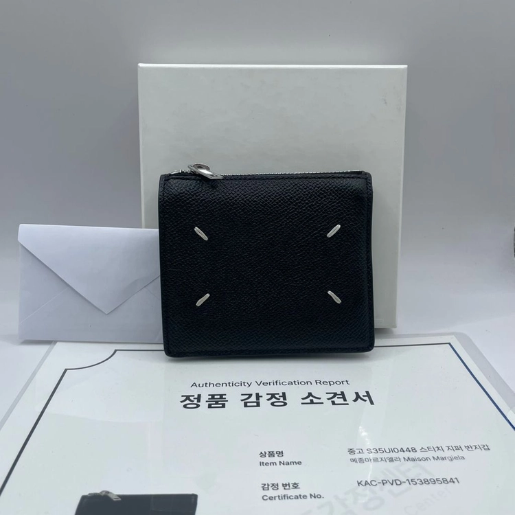 메종 마르지엘라 포스티치 지퍼 반지갑 이미지