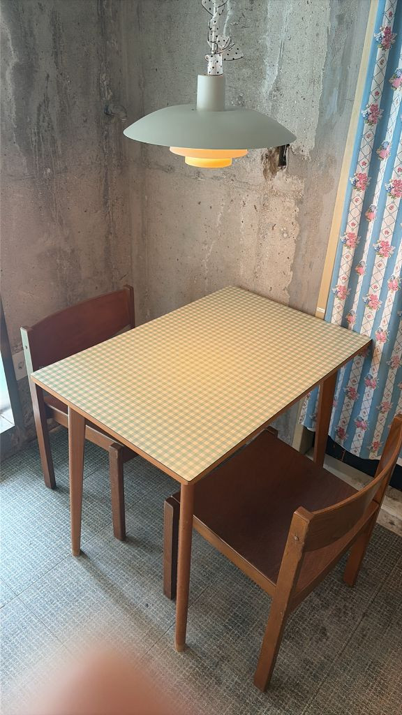 빈티지 호마이카테이블 판매합니다 이미지