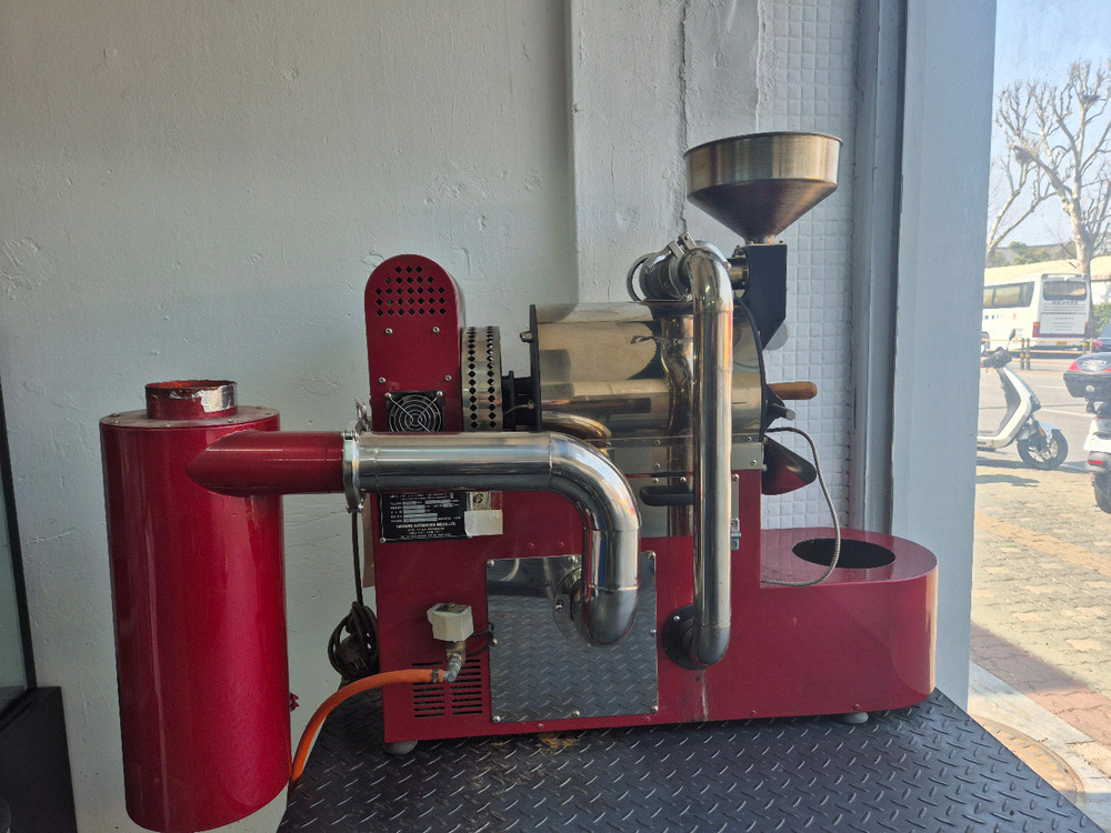 전문가용 커피 로스터기.( 태환 산업) 이미지