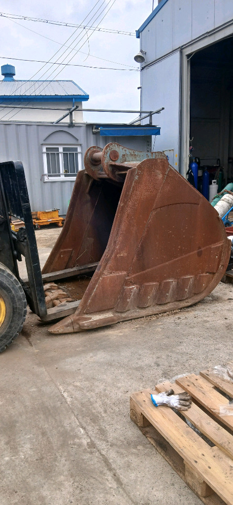 텐바가지2.2루베완벽보강 포크레인 굴삭기 바가지 이미지