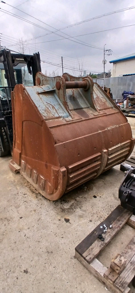 텐바가지2.2루베완벽보강 포크레인 굴삭기 바가지 이미지