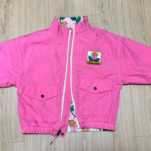 리미떼두두 핑크 플라워 리버시블 점퍼 L사이즈 이미지