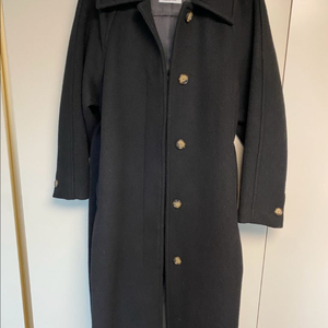 모한(MOHAN) 프리미엄 싱글 울 코트(블랙S) 이미지