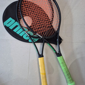 프린스 팬텀 100J 테니스 라켓 두자루 일괄 이미지