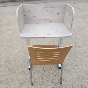 자습책상세트 칸막이책상 학원책상세트 팝니다 이미지