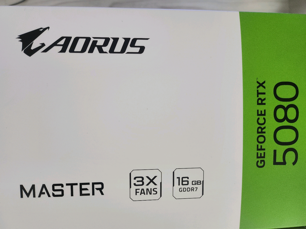 5080 어로스마스터 아이스 신품 미개봉팝니다. 이미지