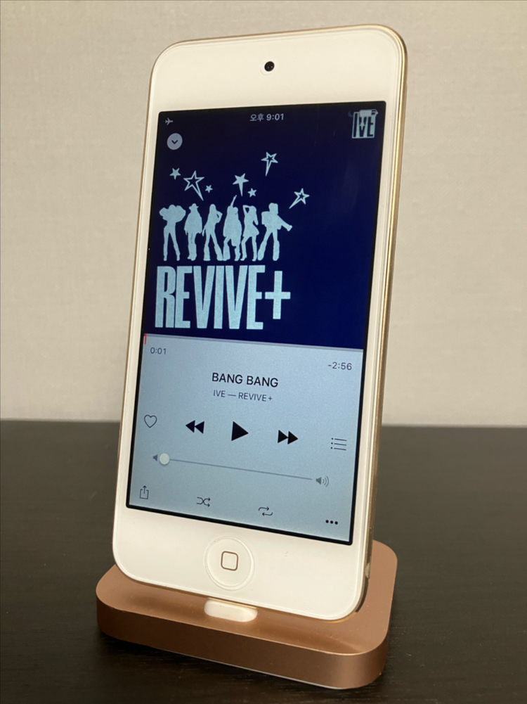 아이팟 터치 6세대 64gb 골드 iOS9 이미지