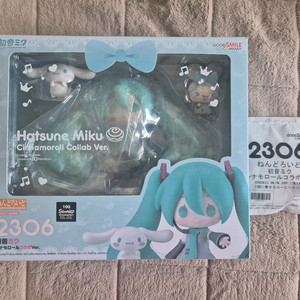(특전 O) 2306 하츠네 미쿠 시나모롤 넨도로이드 판매합니다 이미지