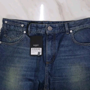 [정품 미사용 새상품] 발망 남성용 데님 청바지 바지 팬츠 32 인찌 아미리 루이비통 프라다 펜디 구찌 디올 샤넬 이미지