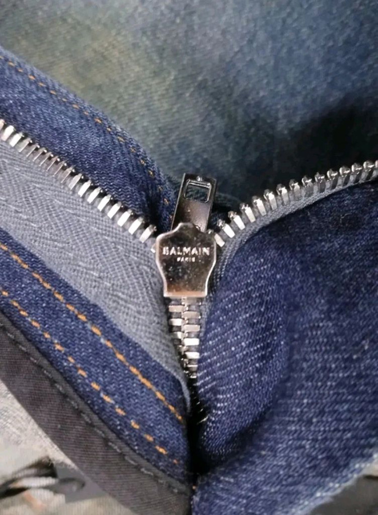 [정품 미사용 새상품] 발망 남성용 데님 청바지 바지 팬츠 32 인찌 아미리 루이비통 프라다 펜디 구찌 디올 샤넬 이미지