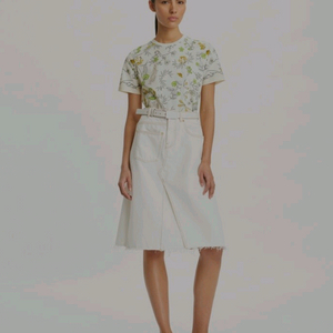 토리버치 가든 일러스트 반팔 티셔츠 55~77 이미지