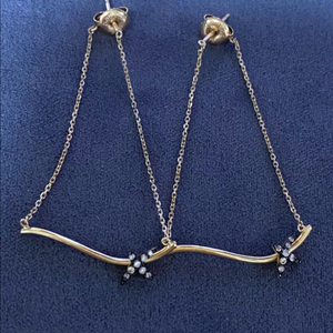 14k 디디에두보 몽파리 다이아 귀걸이 이미지