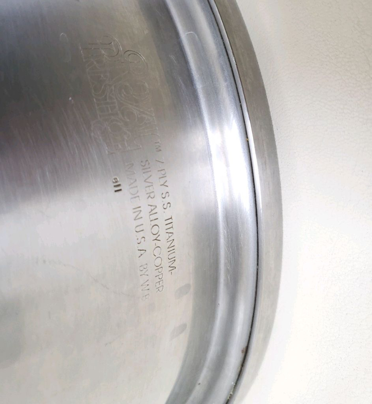 샐러드마스터 동급 Royal Prestige 통7중 티타늄스텐 코퍼구리냄비&프라이팬 세트 이미지