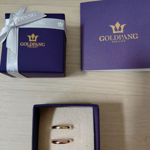 14k반지 2개 이미지