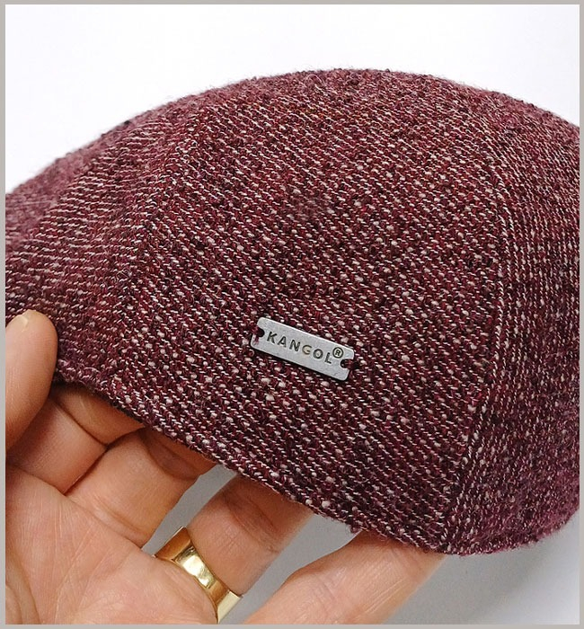 캉골 정품 트위드 밀라노 헌팅캡 모자 K-126 이미지