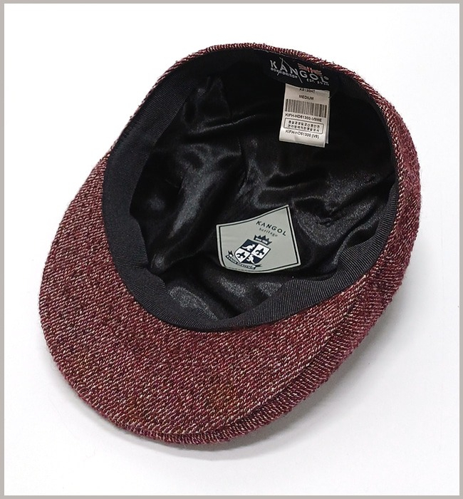 캉골 정품 트위드 밀라노 헌팅캡 모자 K-126 이미지