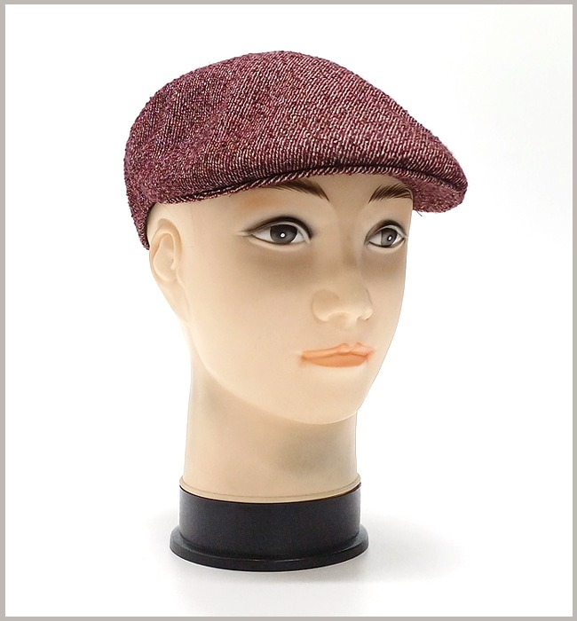 캉골 정품 트위드 밀라노 헌팅캡 모자 K-126 이미지