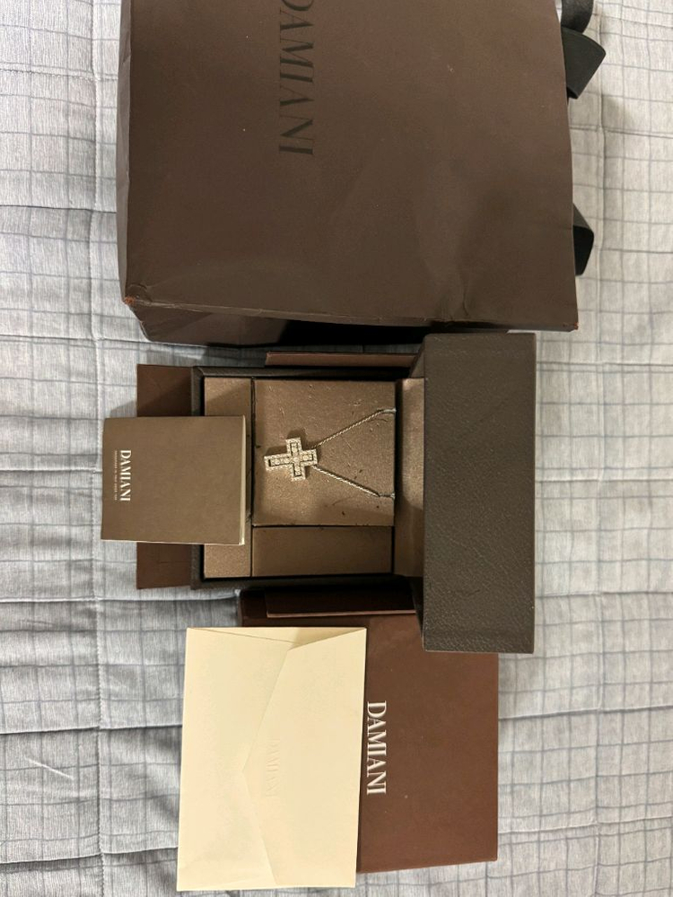 다미아니 벨에포크 화이트골드 라지 목걸이 이미지