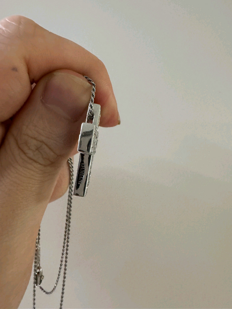 다미아니 벨에포크 화이트골드 라지 목걸이 이미지