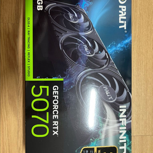 Palit GeForce RTX 5070 INFINITY 3 12GB 미개봉 새제품 이미지