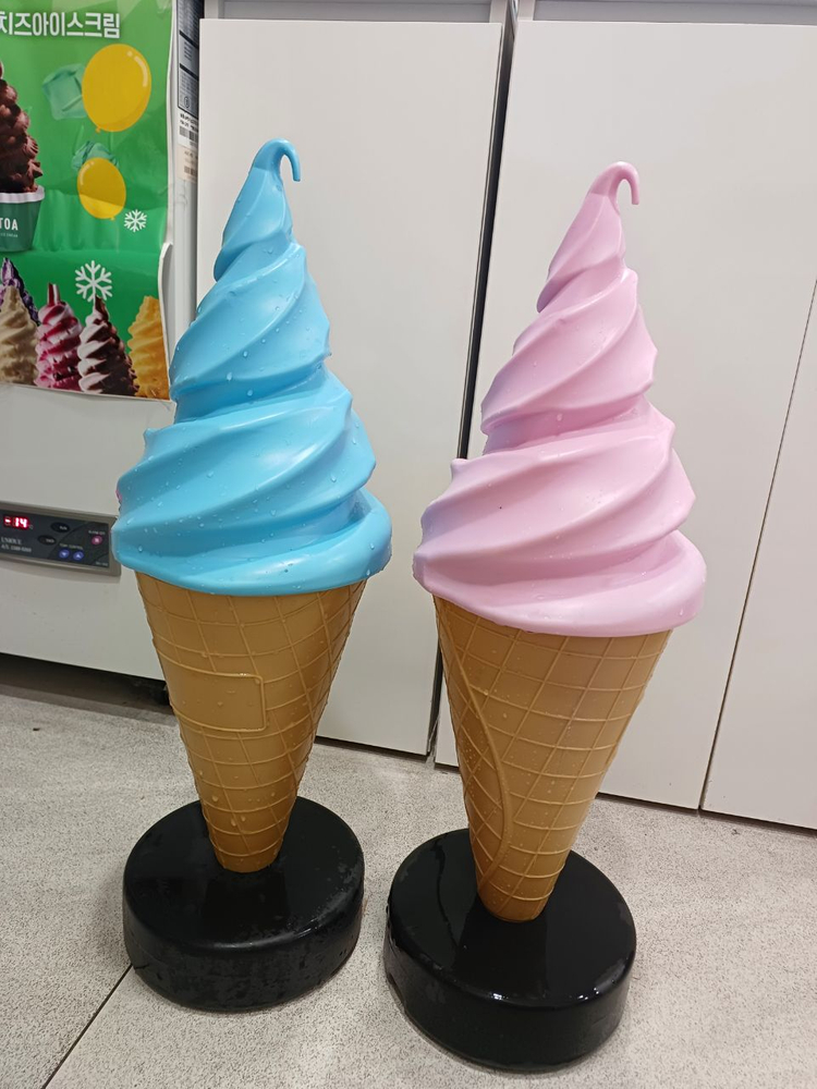 구스토아 젤라또 아이스크림 (추출기,냉동고,받침대,광고배너,현수막, 남은재료 몽땅) 이미지