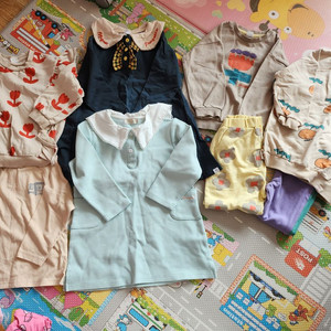 여아 봄가을 옷 110사이즈 일괄 판매해요 이미지