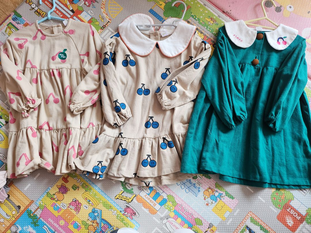 여아 봄가을 옷 110사이즈 일괄 판매해요 이미지