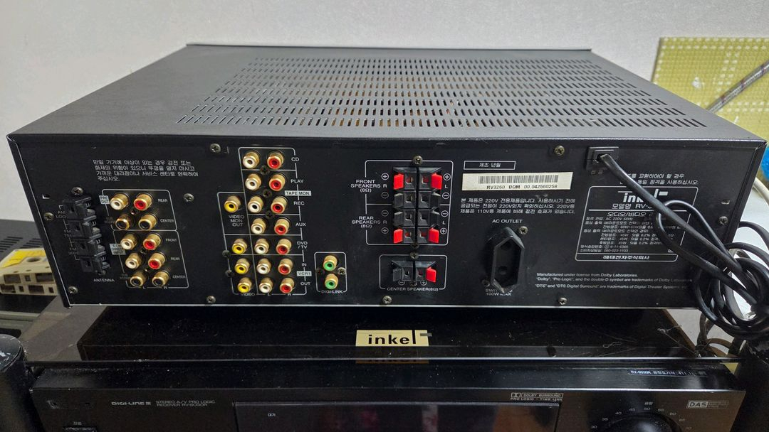 인켈 RV-3260 오디오 비디오 리시버입니다 이미지