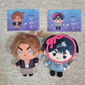 에일리언스테이지 봉제 인형 2종 세트 HYUNA IVAN 캐릭터확정 박스없음 이미지