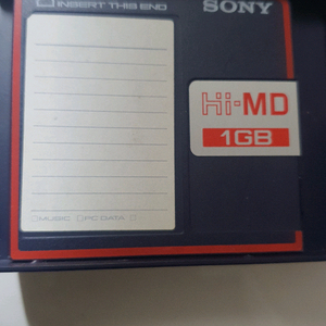 소니 hi md 1G 공미니디스크 이미지