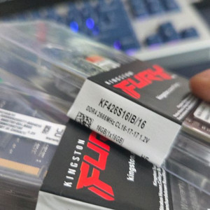 킹스톤 16기가 2개 총32기가 DDR4 RAM 노트북 메모리 이미지