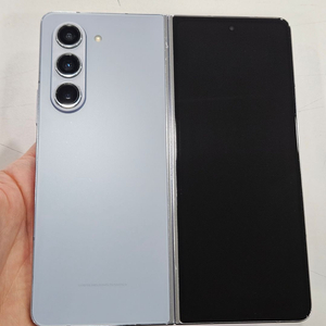 갤럭시Z폴드5 256GB 블루 이미지