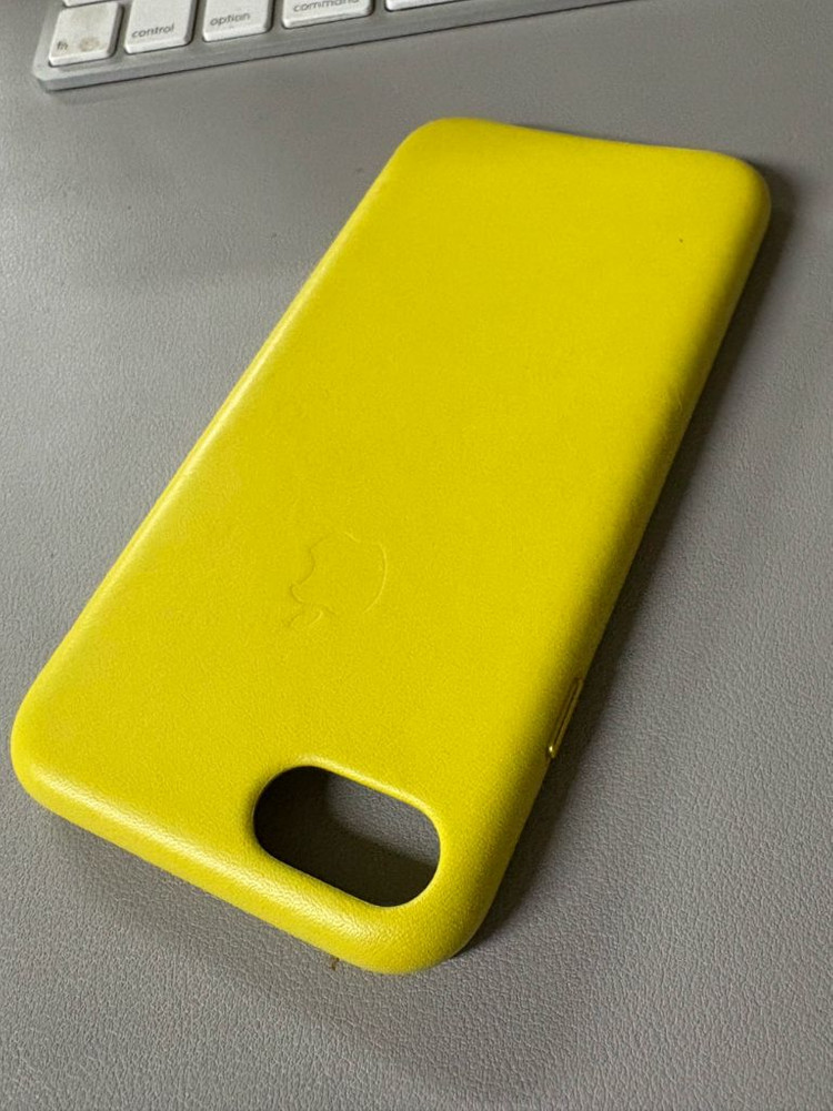 아이폰 애플 정품 레더케이스(7.8.se2.3) 이미지