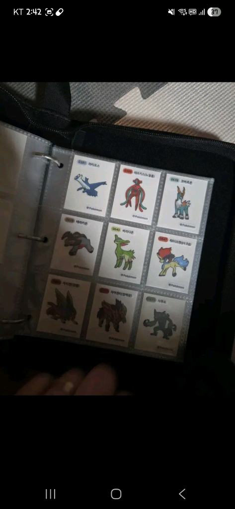 씰북포함 포켓몬 띠부씰 시즌3154종세트 이미지