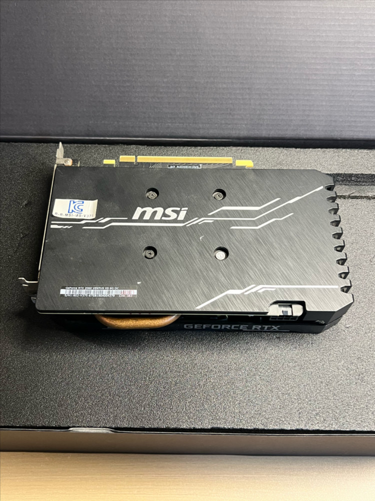 MSI RTX 2060 ventus 이미지