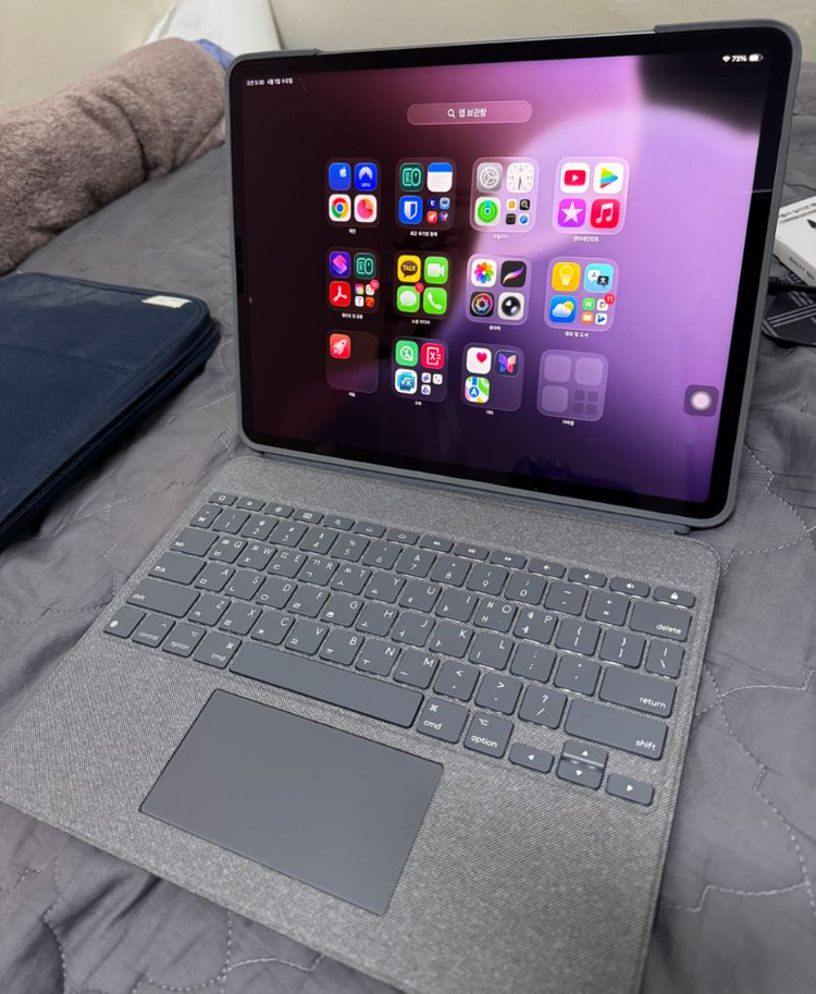 아이패드 프로 12.9 5세대 셀룰러 256GB 및 주변기기 일괄 110만 이미지