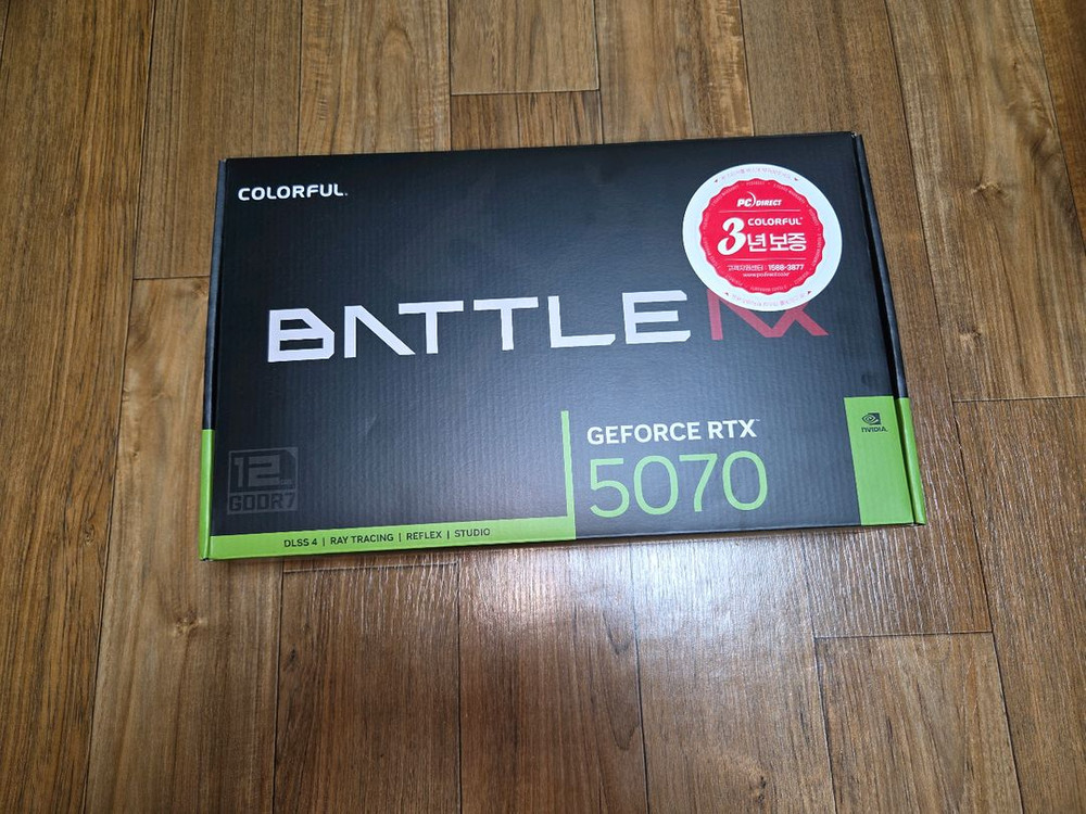 지포스 RTX 5070 토마호크 그래픽카드 이미지