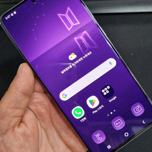 갤럭시S20플러스 BTS에디션 무잔상 중고폰 싸게팔아요 이미지