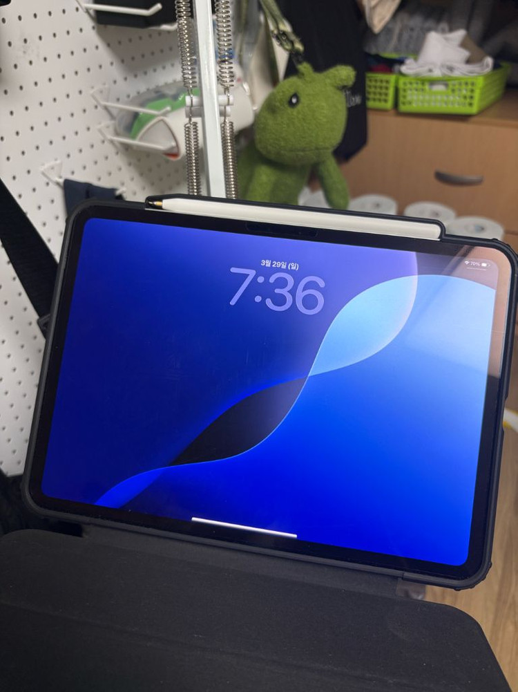아이패드프로11 m4 실버, 512GB + 애플펜슬프로 이미지
