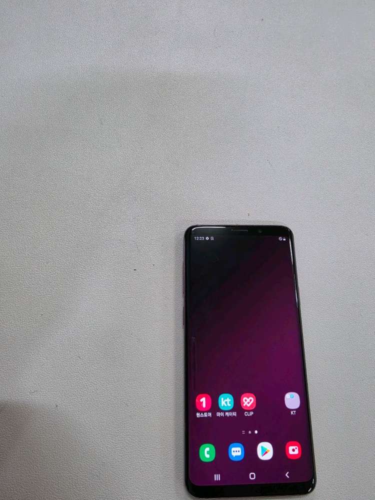 갤럭시 S9플러스 퍼플 256 무잔상 이미지