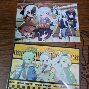 블루아카이브 맘스터치 엽서 이미지