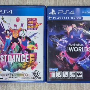 PS4 저스트댄스2019 , 플레이스테이션 VR월드 이미지