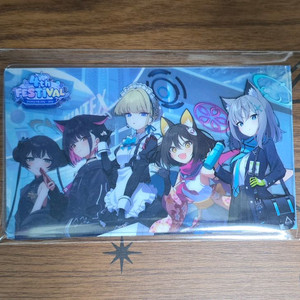 블루아카이브 4주년 투명포토카드 세트 이미지