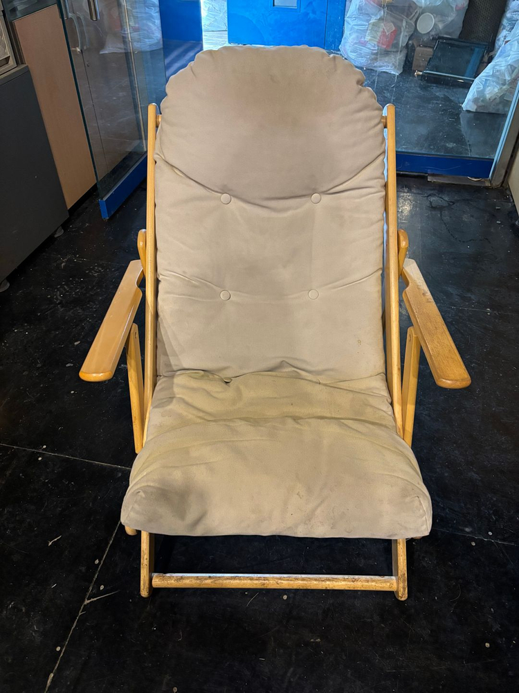 원목 라운지체어 이미지