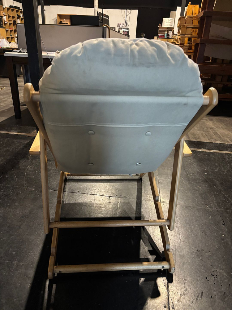 원목 라운지체어 이미지