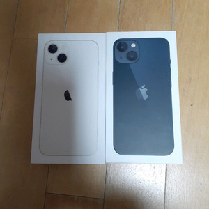 아이폰13 128G 미개봉급매(케이스유리포함) 이미지