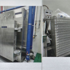 식품제조설비 경한 레토르트 멸균기 이미지