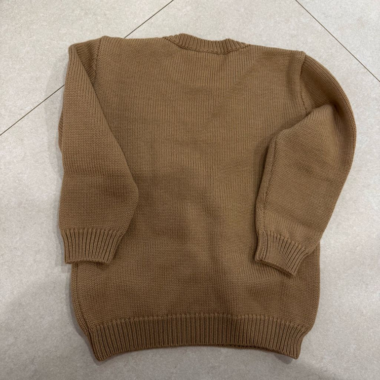 [정품][미시착택달린새상품][정가75만] 펜디 키즈 로고 니트 24m 펜디 베이비 니트 Fendi 이미지