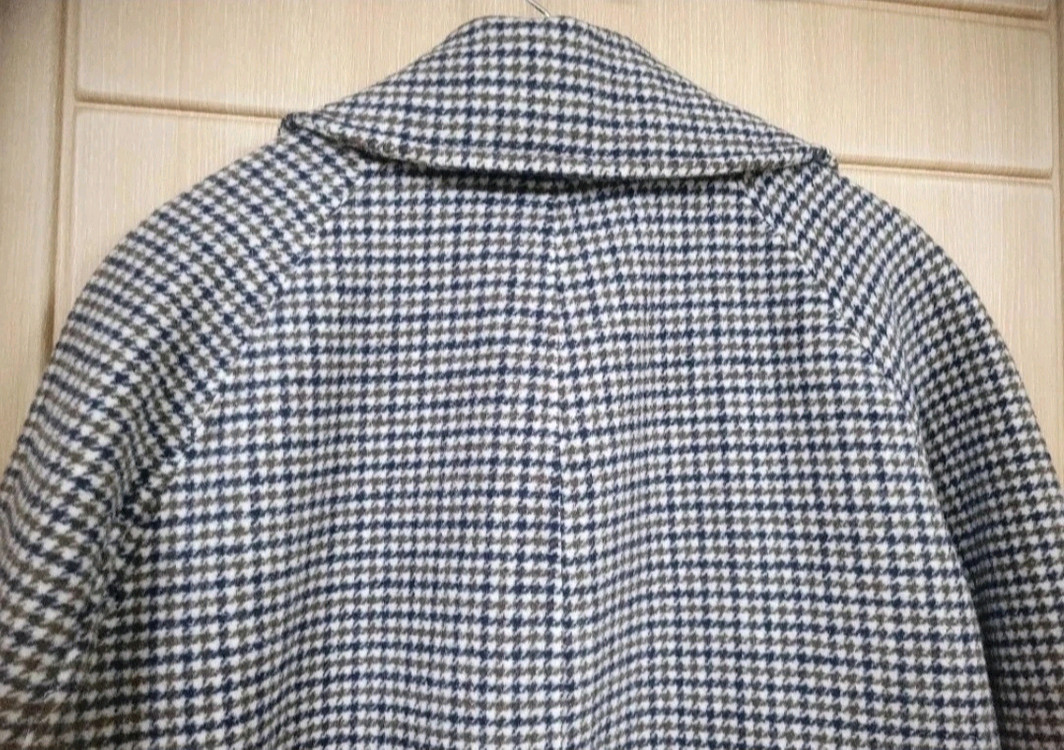 숲 핸드메이드 체크 코트 66 새상품 이미지