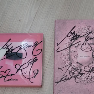 블랙핑크 친필 싸인 앨범 지수 제니 로제 리사 BLACKPINK SIGN 이미지
